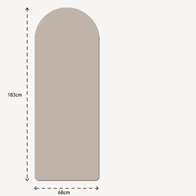 Semicircular Yoga Mat (15 Colors)