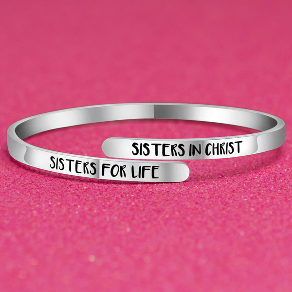 Sisters in 2024 christ bracelet