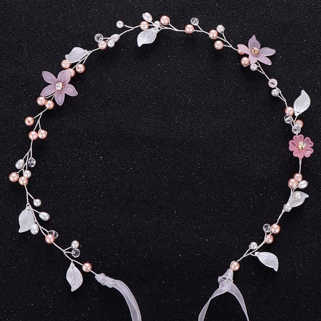 Bandeau à fleurs (2 couleurs)