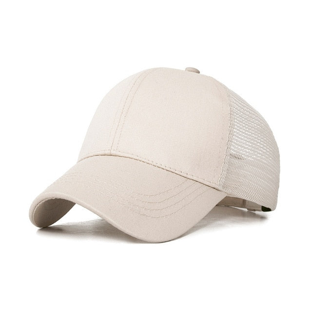 Casquette de baseball à rayures
