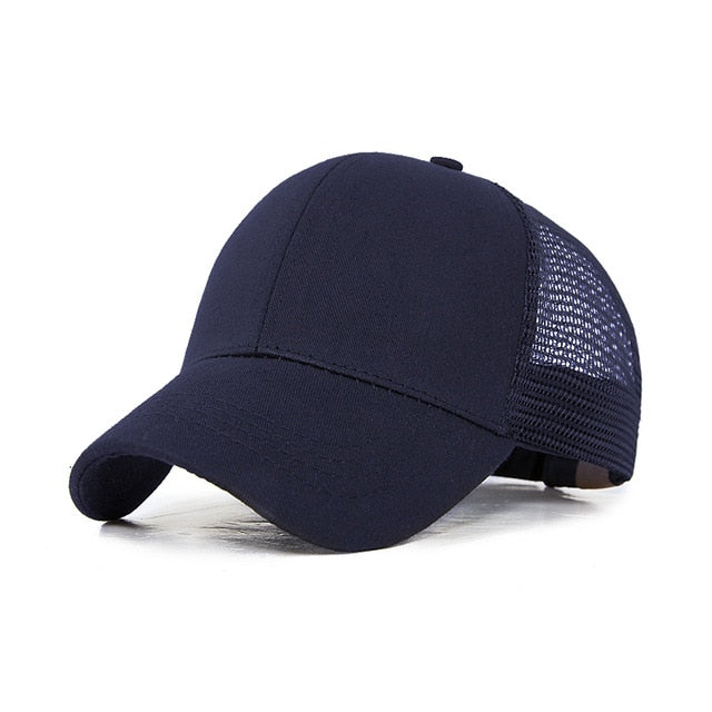 Casquette de baseball à rayures