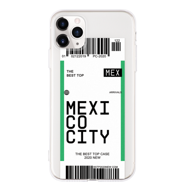 Coque iPhone transparente Villes (12 villes)