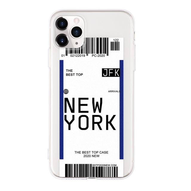 Coque iPhone transparente Villes (12 villes)