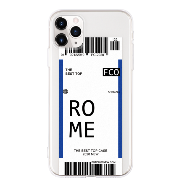 Coque iPhone transparente Villes (12 villes)