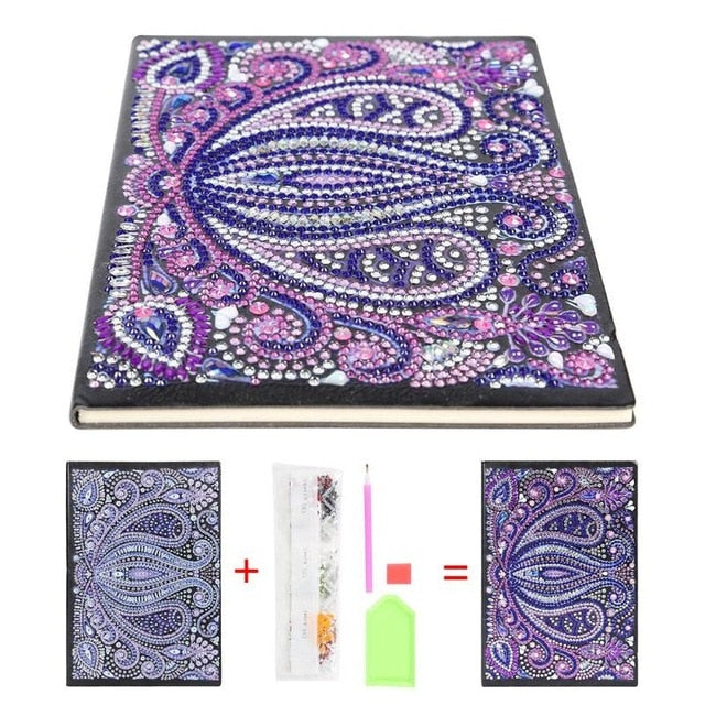 Carnet de notes DIY Diamond Painting (15 modèles)