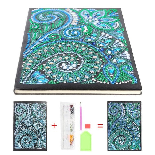 Carnet de notes DIY Diamond Painting (15 modèles)
