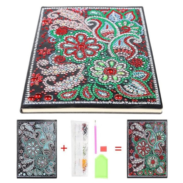 Carnet de notes DIY Diamond Painting (15 modèles)