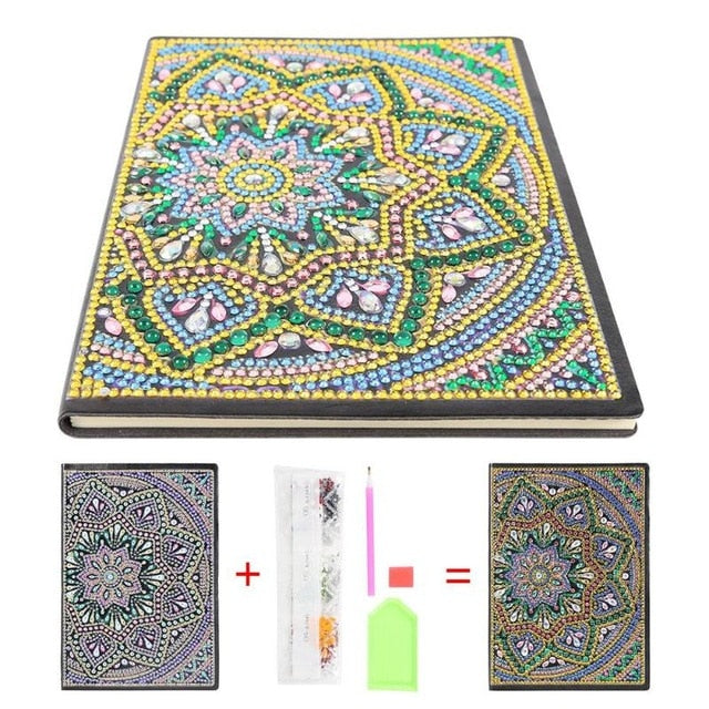 Carnet de notes DIY Diamond Painting (15 modèles)