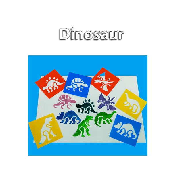 Pochoirs mignons (6 pièces) (10 variantes)