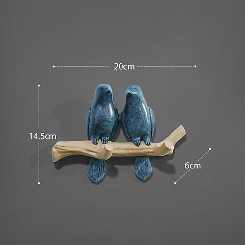 Sitting Birds - Fem Things