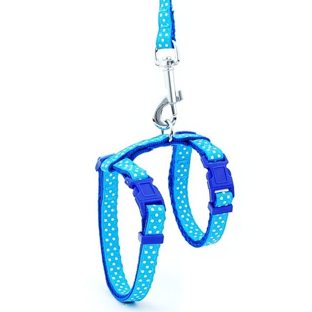 Harnais pour collier d'animal de compagnie (15 couleurs)