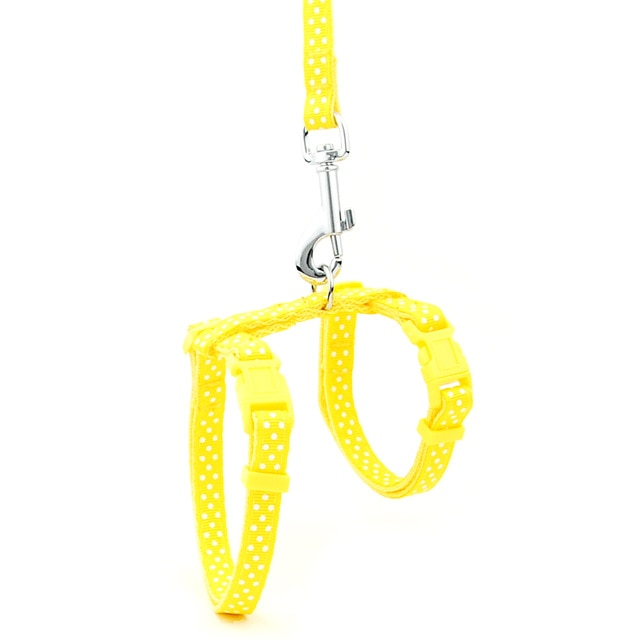 Harnais pour collier d'animal de compagnie (15 couleurs)