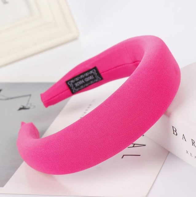 Bandeau en velours (52 couleurs)