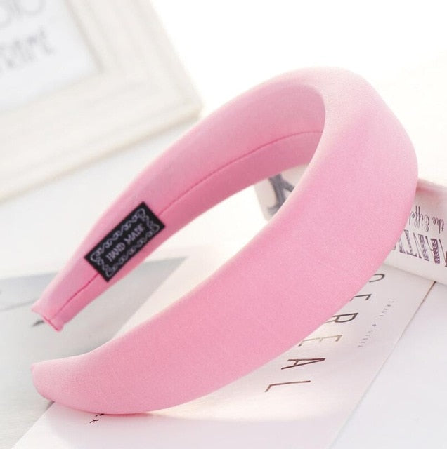 Bandeau en velours (52 couleurs)