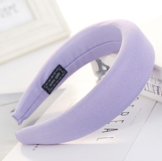 Bandeau en velours (52 couleurs)