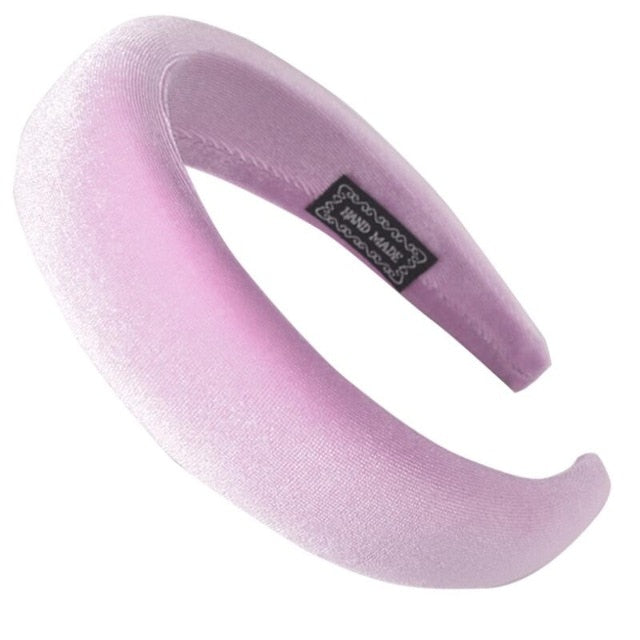 Bandeau en velours (52 couleurs)