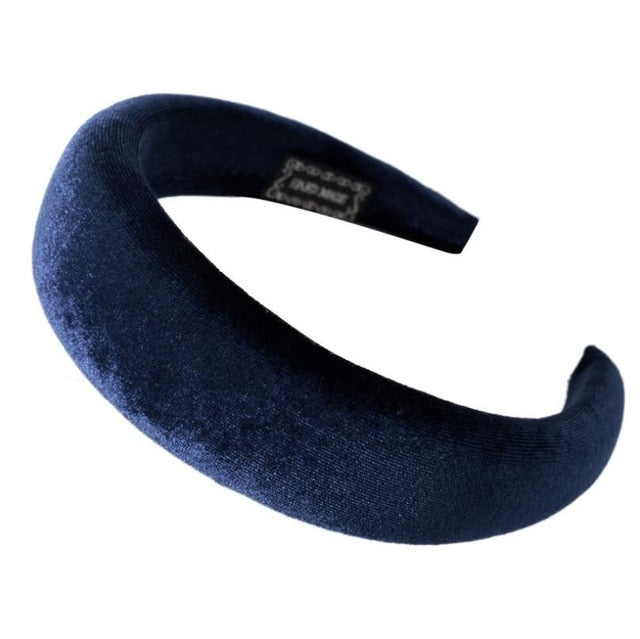 Bandeau en velours (52 couleurs)