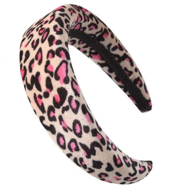 Bandeau en velours (52 couleurs)