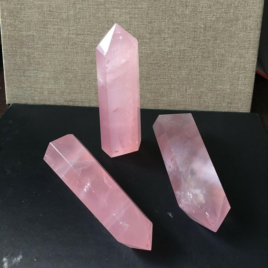 Cristal de quartz rose
