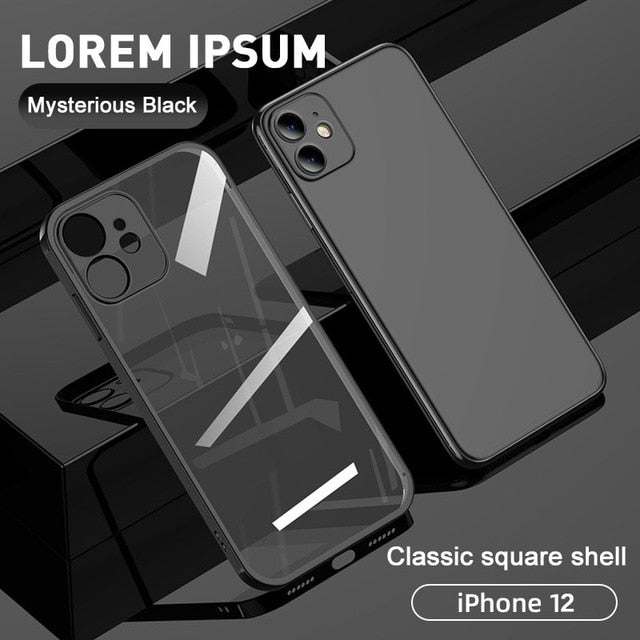 Coque iPhone transparente (5 couleurs)