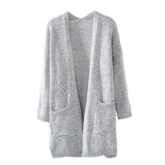 Pocket Long Fem Things Gray L