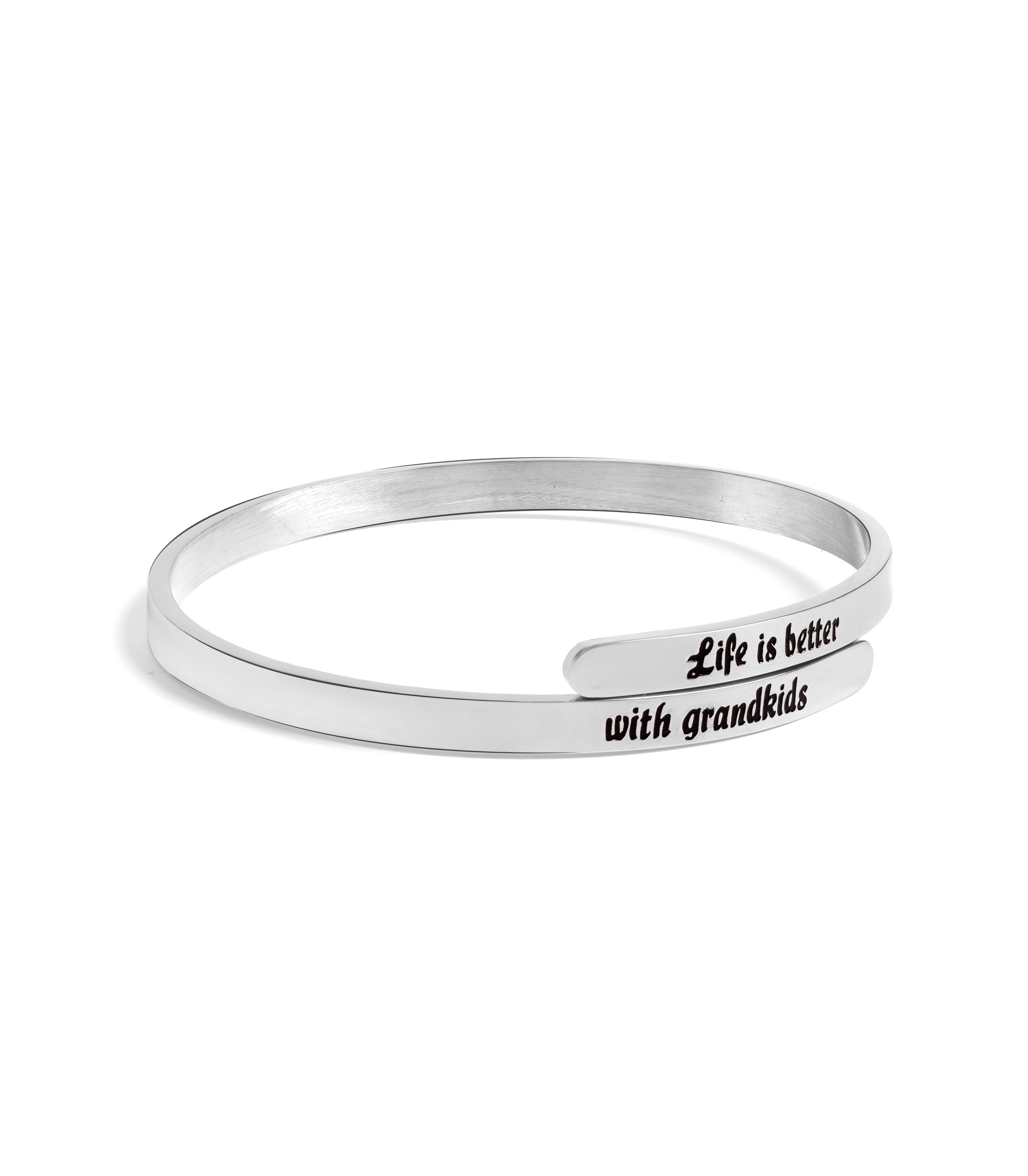 Life is Better With Grandkids Twist Bangle