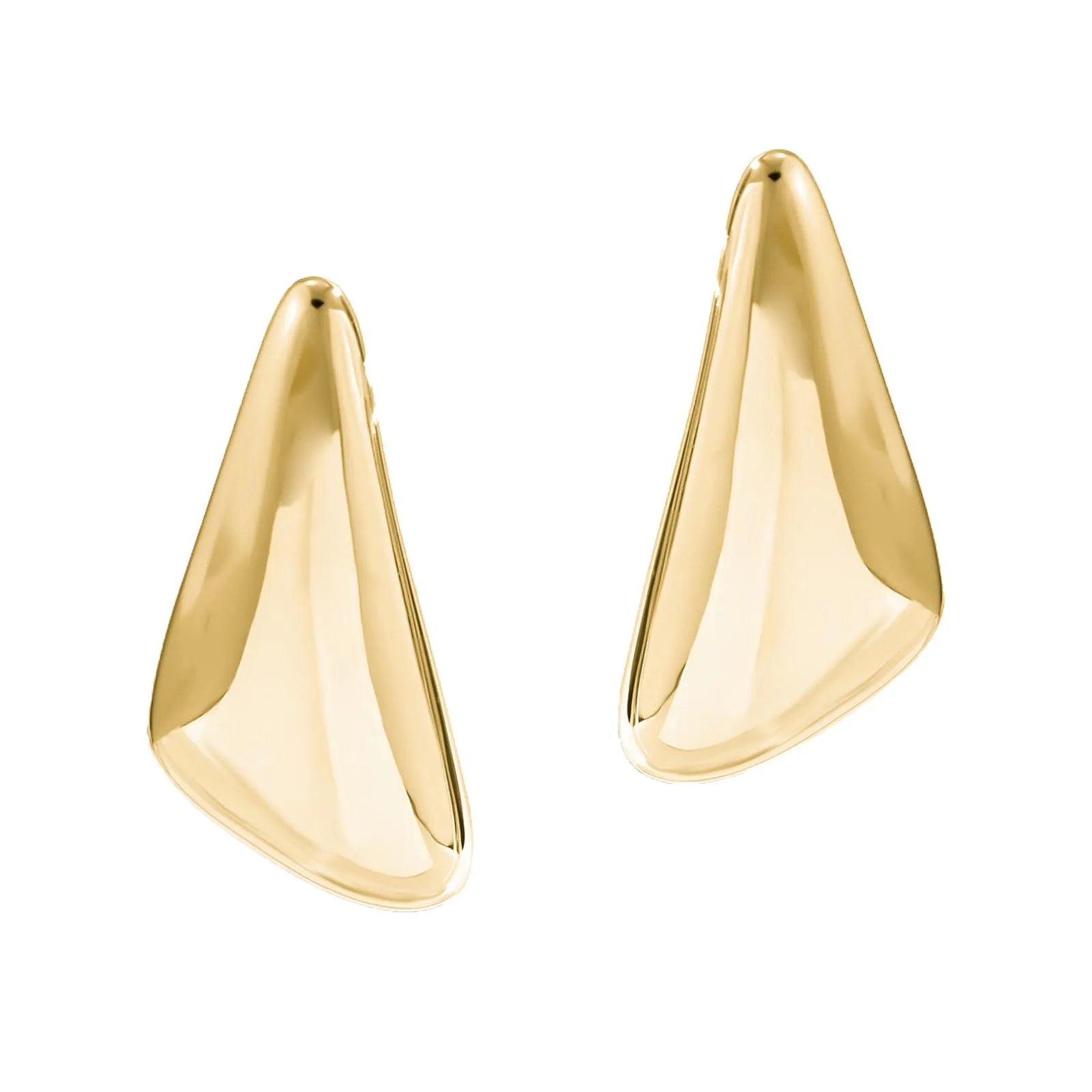 Boucles d'oreilles grand triangle