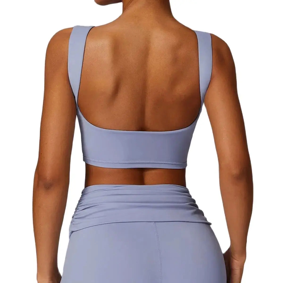 Backless Square Yoga Top