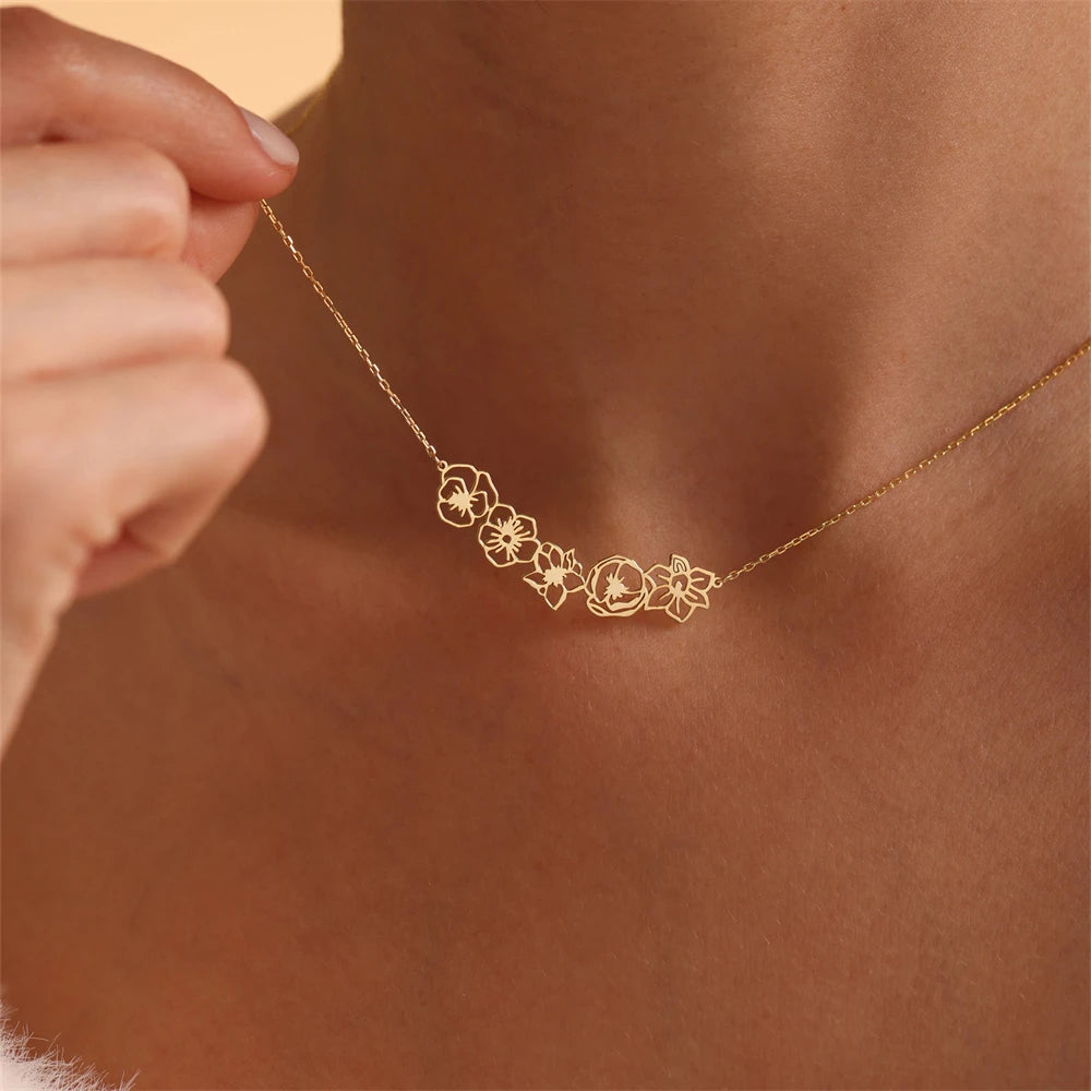 Collier de fleurs