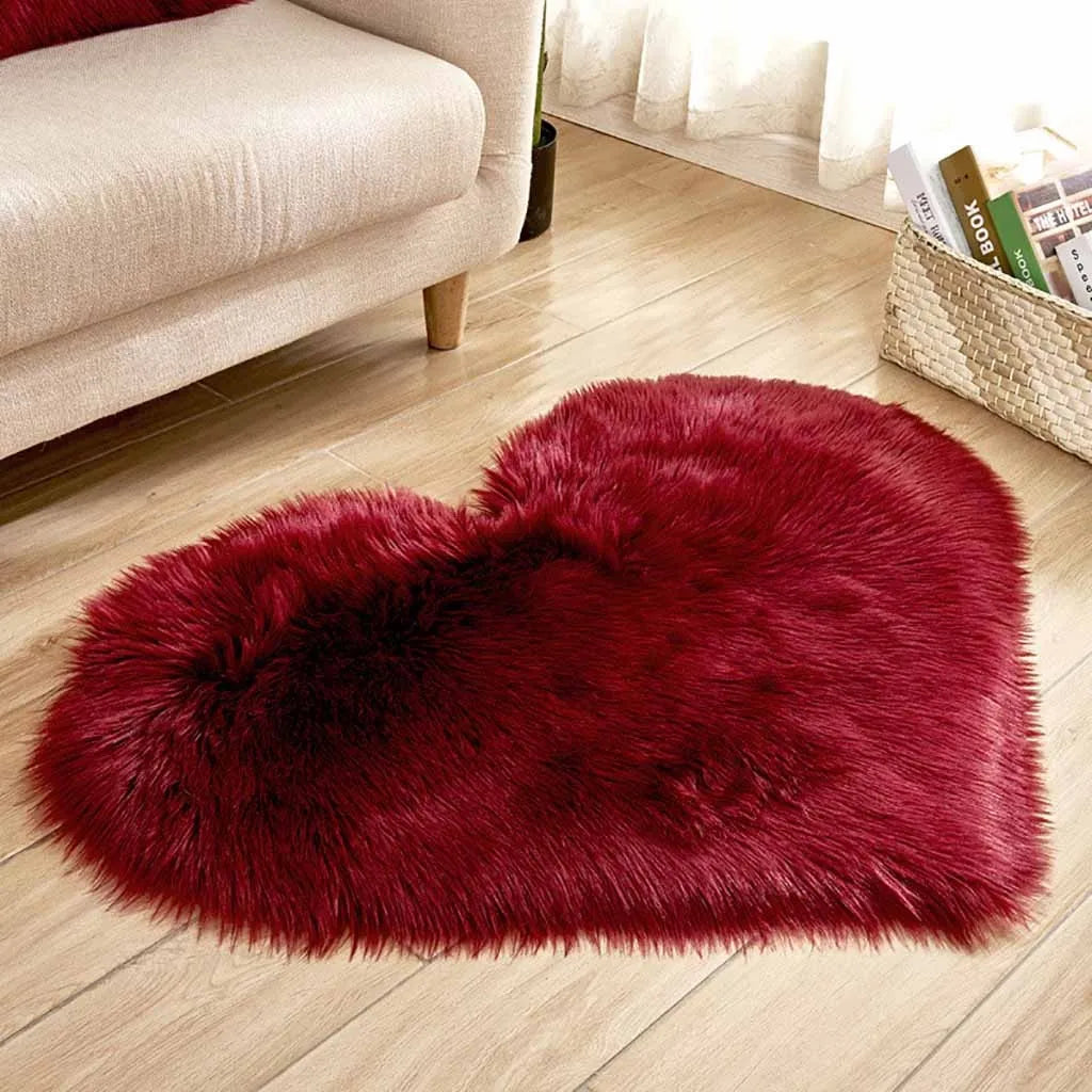 Tapis coeur d'amour