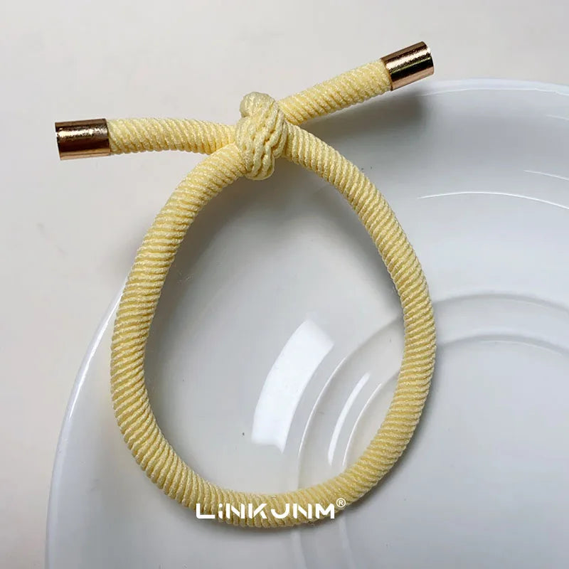 Gold Plated Hair Tie Set (10 Pieces)