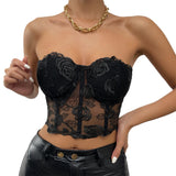 Floral Bustier Top (6 Colors)