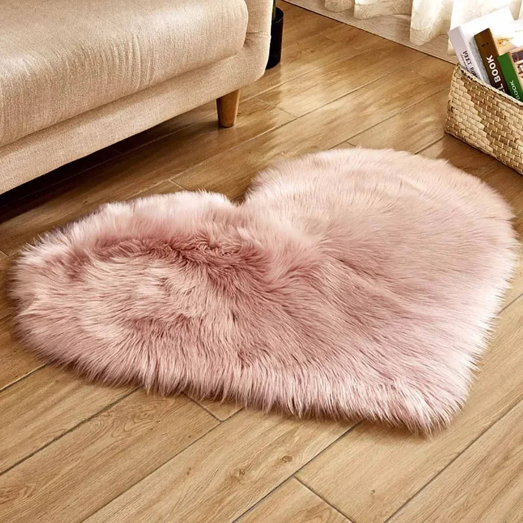 Tapis coeur d'amour