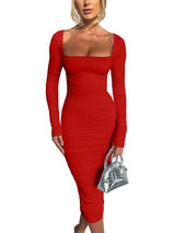 Jane Bodycon Dress (4 Colors)