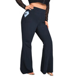 Plus Size Palazzo Pants (3 Colors)