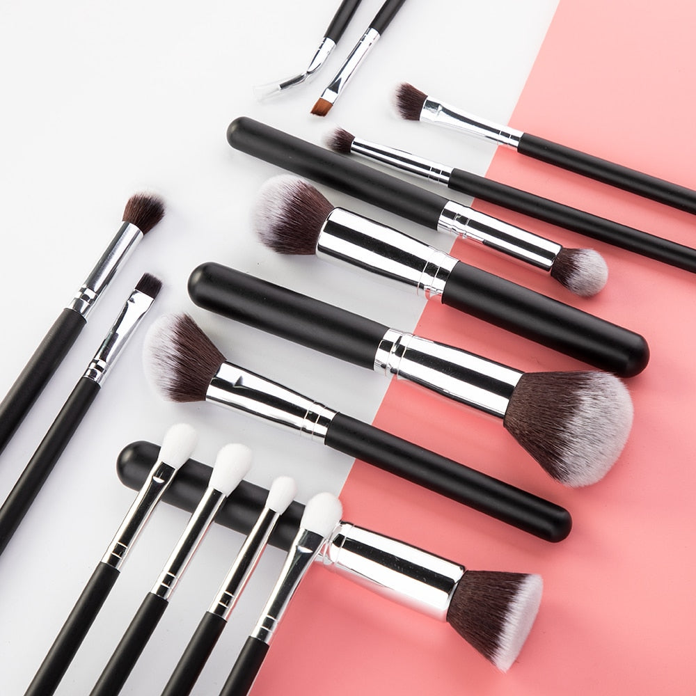 Ensemble de pinceaux de maquillage professionnels (15 pièces/ensemble) (3 variantes)