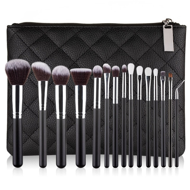 Ensemble de pinceaux de maquillage professionnels (15 pièces/ensemble) (3 variantes)