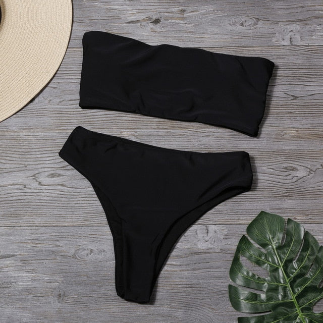 Bikini monochrome (6 couleurs)