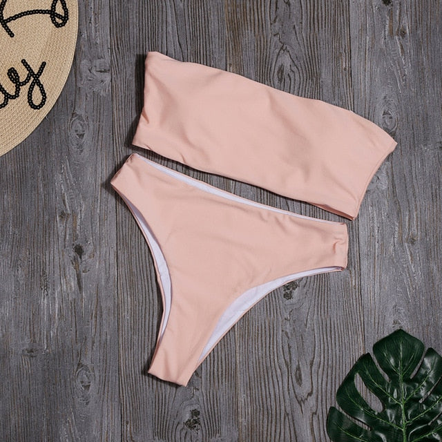 Bikini monochrome (6 couleurs)