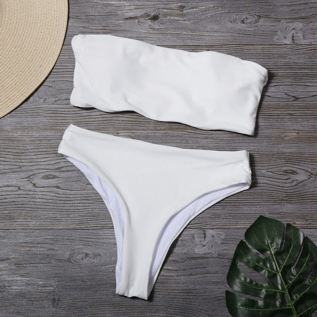 Bikini monochrome (6 couleurs)