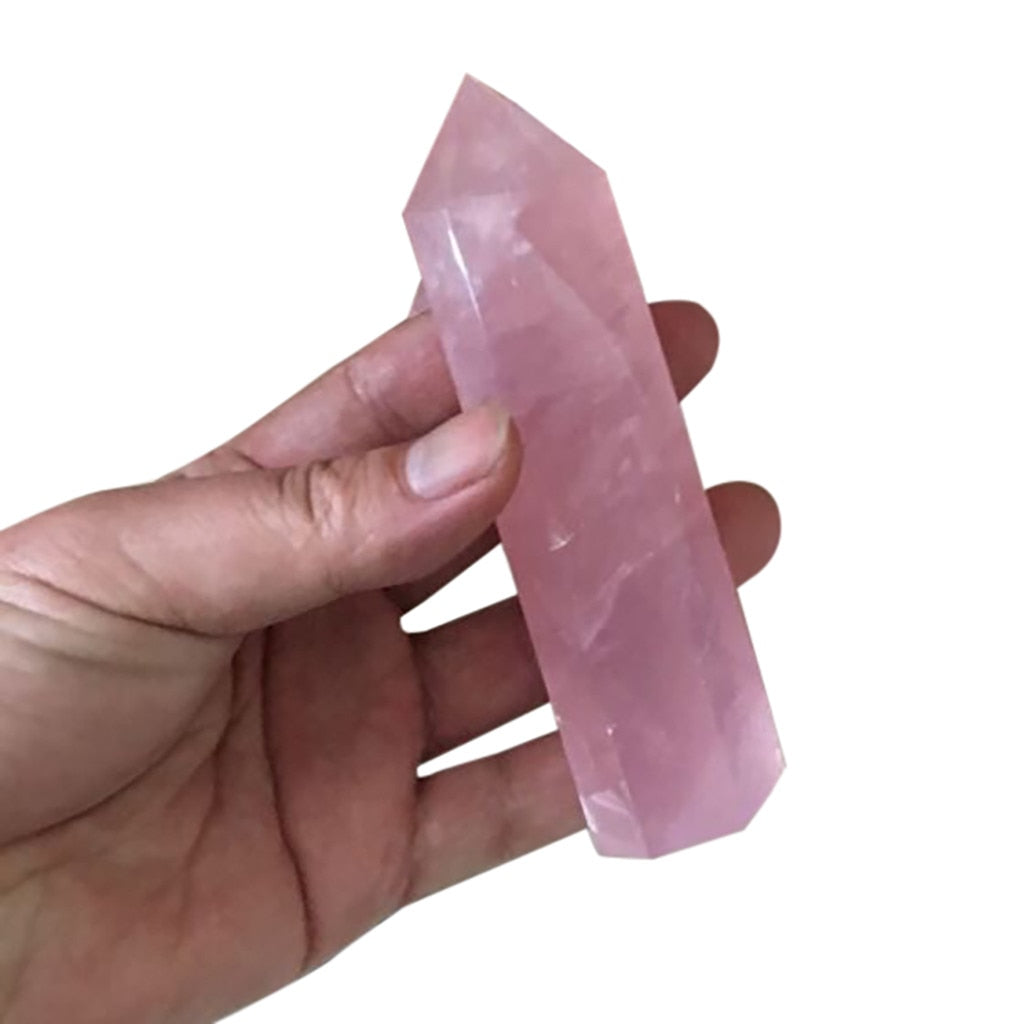 Cristal de quartz rose