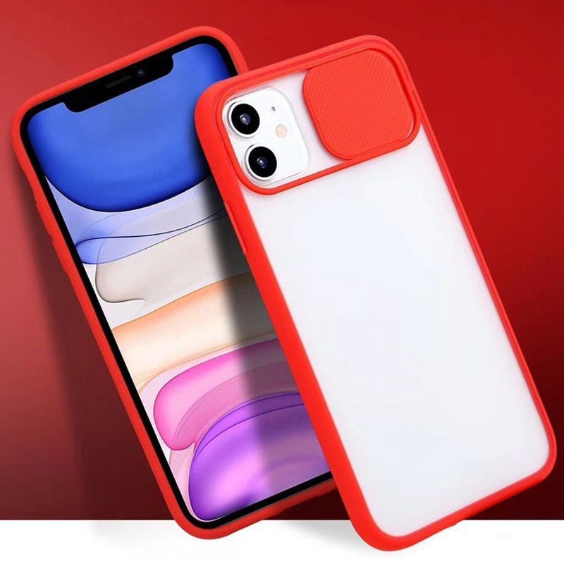 Coque de protection pour appareil photo iPhone (5 couleurs)