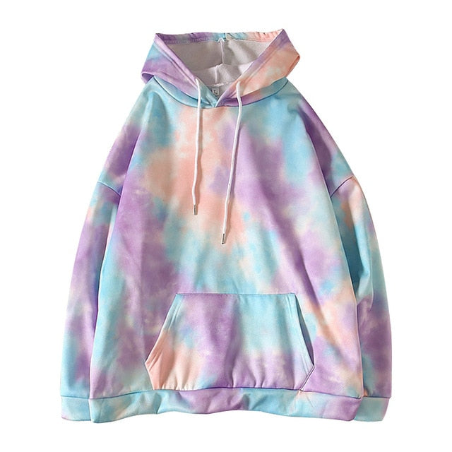 Sweat à capuche Tie Dye (3 couleurs)