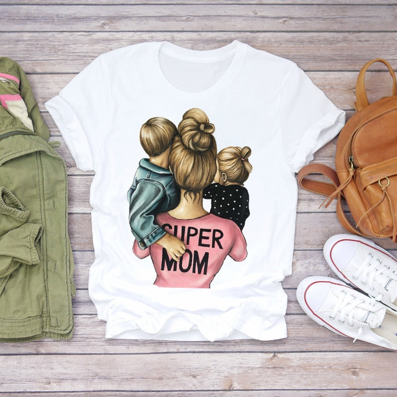 T-shirt Super Maman