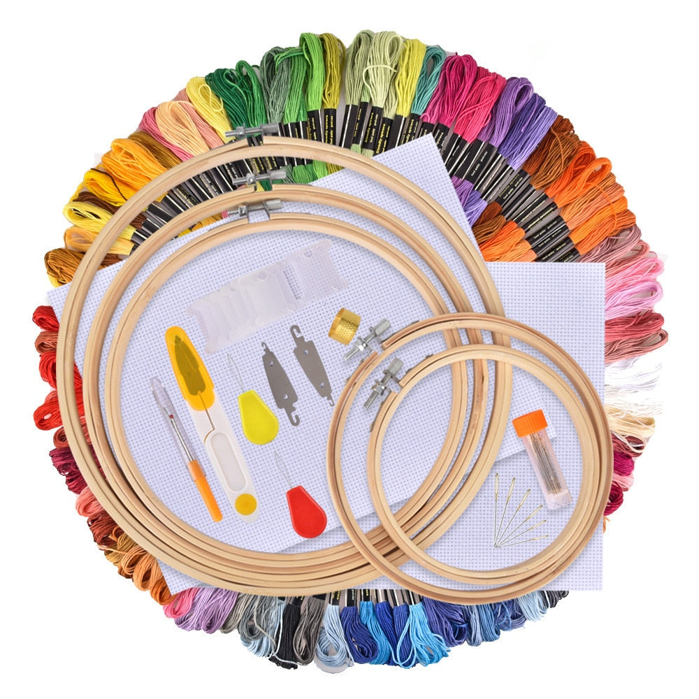 Kit de broderie (100 couleurs)