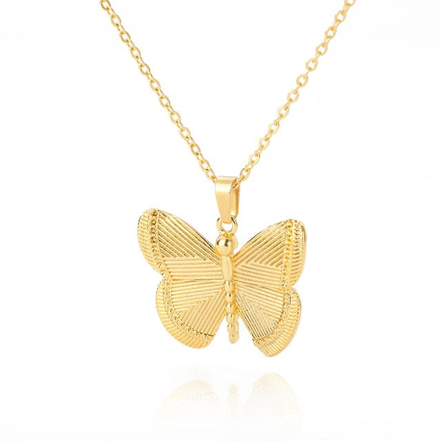 Collier Papillon (2 Couleurs)