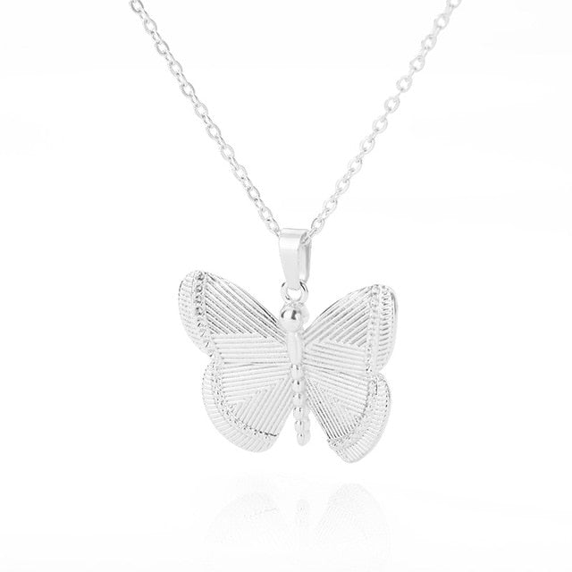 Collier Papillon (2 Couleurs)