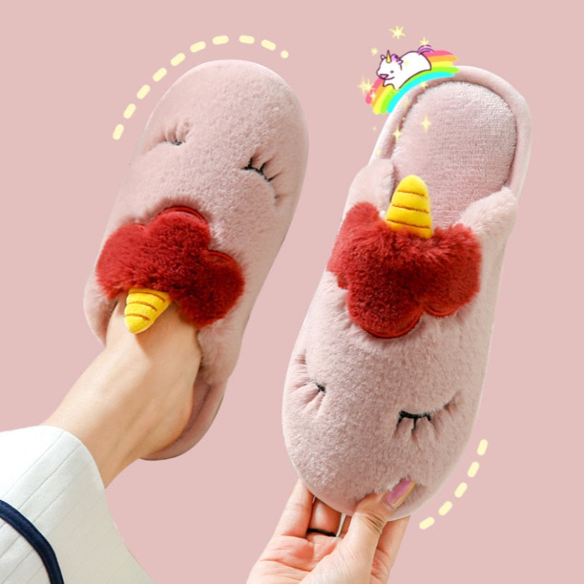 Chaussons Licorne (4 couleurs)