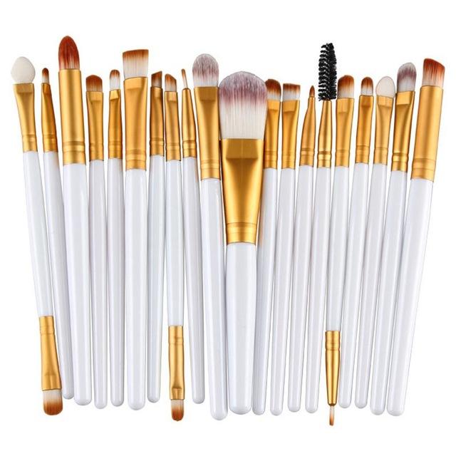 Luxe Makeup Set Fem Things White gold rod tube